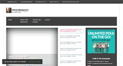 Desktop Screenshot of itservicemanagement-itil.com